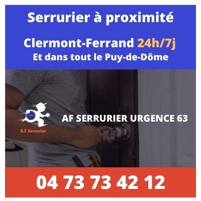 serrurier à proximite clermont-ferrand