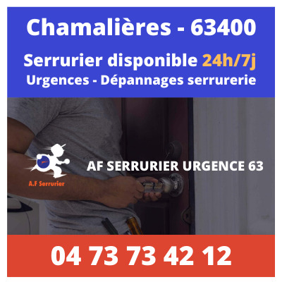 Serrurier à Chamalières