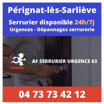 Contact pour faire appel à un Serrurier sur Pérignat lès Sarliève