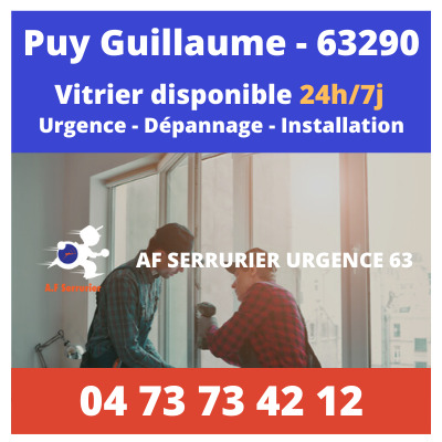 Contact pour faire appel à un vitrier sur Puy Guillaume